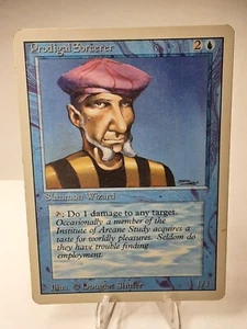 MTG - 3rd Edition - Revised - Prodigal Sorcerer - Common - LP+ NM - Picture 1 of 3
