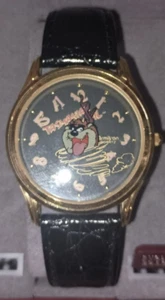 Vintage Armitron Unisex 2200/44 Looney Tunes Tasmanian Devil Quartz Watch 7 1/2" - Picture 1 of 12