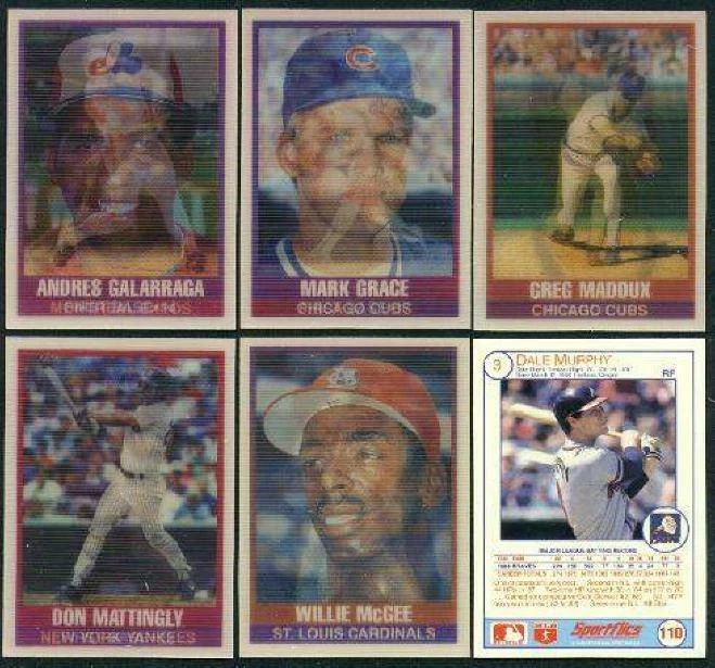 Barry Larkin #136 1989 Sportflics - Image 1 of 1