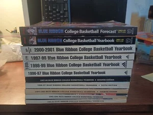 (11) Chris Dortch's Blue Ribbon College Basketball Yearbooks 1982-2003 - Picture 1 of 16