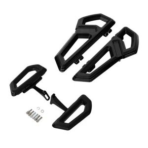 Front Driver & Passenger Floorboard Footboards Fit For Harley Road Glide 00-23 - Picture 1 of 16