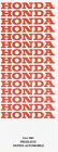 Honda Preisliste IAA 1981 D price list Civic Accord Quintet Prelude price list