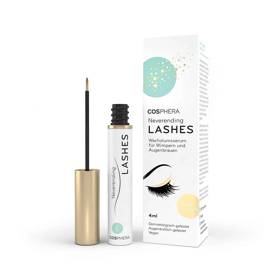 9750€/L Cosphera Neverending Lashes - Wimpernserum & Augenbrauenserum 4ml - Bild 1 von 1