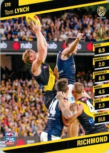2024 Richmond Tigers AFL TeamCoach Card - Tom Lynch - Picture 1 of 3