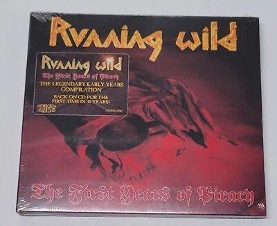 Running Wild The First Years Of Piracy New CD Digipak Under Jolly Roger Metal - Image 1 of 2