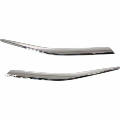 New Chrome Lower Grille Trim Molding Set For 2011-2012 Honda Accord Sedan Foto 1 de 4