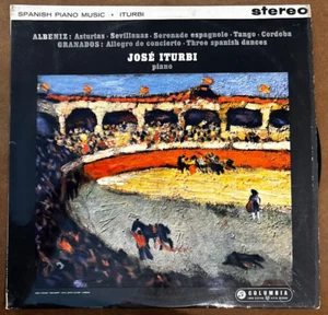 Jose Iturbi – Spanish Piano Music - 1961 UK 1st Stereo - B&S Columbia - SAX 2391 - Picture 1 of 4