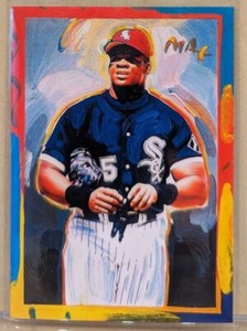 1997 Topps Gallery PETER MAX #PM6 Frank Thomas White Sox HOF RARE ICONIC INSERT