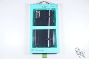 kate spade NY Wrap Strap Case für Apple® iPhone® XS Max - Jakobsmuschel schwarz Saffiano - Bild 1 von 5
