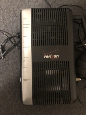 Verizon wireless Router Actiontec MI424-WR Rev.E Without Power Line - Image 1 of 4