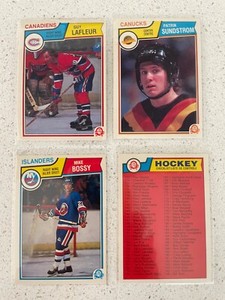 1983-84 OPC O-Pee-Chee Hockey - COMPLETE YOUR SET - GREAT CONDITION!