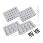 Mancala Stones Epoxy Mold With Screw Kit Family Party Board Game Silicone Mold