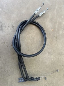 Suzuki 2004 2005 GSXR600 GSXR750 OEM Throttle Cables 1 & 2 - Good! - Picture 1 of 5