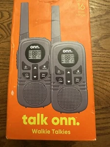 16 Meilen Walkie Talkies 2er-Pack mit Zwei-Wege-Radios, LED-Licht, 121 Datenschutzkanäle - Bild 1 von 17