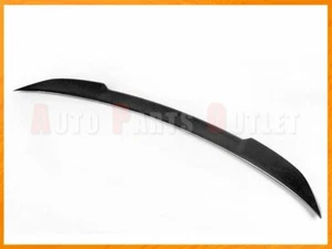 CS Style Carbon Fiber Trunk Spoiler Wing For BMW F82 M4 2015-2018 Only - Picture 1 of 3