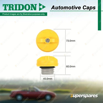 Tridon Locking Fuel Cap Non Vented 45.0mm for Volkswagen Amarok Caddy Polo 9N - image 1 of 4