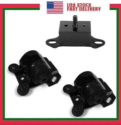 Montaje de motor y transmisión 2436*2 2337 3 piezas para GMC C2500 Chevrolet C1500 4,3 L 1988-90 Foto 1 de 4