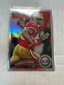 Vernon Davis 2011 Topps Chrome Refractor #199 NrMt - Picture 1 of 1