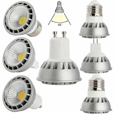 Ultra Bright 110V 220VDimmable E27 E26 GU10 MR16 15W LEDCOB Spotlight Bulbs Lamp - Image 1 of 4