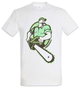 Lumberjack II T-Shirt Lumberjack Woodcutter Woodsman Woodmann Cutter - Picture 1 of 1
