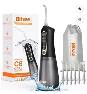 Bitvae C6 Wasser Zahnseide für Zahnstocher, kabellose Zahnseide für Reisen mit - Bild 1 von 5