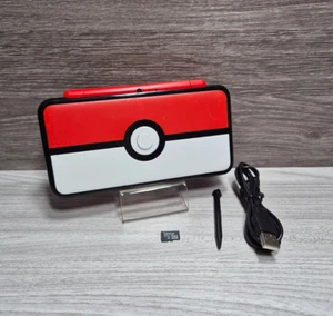 Faulty New Nintendo 2DS XL - Pokeball Edition | SD Card | Charger & Stylus - Picture 1 of 20