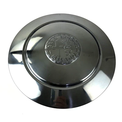 Alfa Romeo Milano Stainless Hub Cap  RARE Vintage OEM Foto 1 de 4