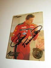 1995 Action Packed Bill Elliott Autographed Card McDonalds 4 9 18 21 Pick 1-4