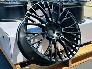 4 NEW 20" Rims Matte Black ET30 Wheels Fits: 2019-2025 BMW X4 M40i xDrive30i - Picture 1 of 4