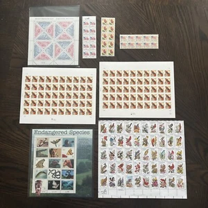 USPS Stamp Lot Of M/NH Sheets From 1990’s - Picture 1 of 7
