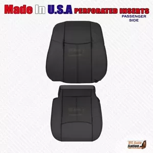 2015 - 2020 For Nissan Pathfinder Passenger Bottom-Top Perf Leather Cover Black - Picture 1 of 5
