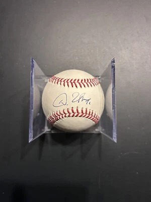 Béisbol autografiado por Dan Uggla ROMLB Atlanta Braves Foto 1 de 2