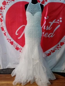Wedding Dress size 12 ivory tulle Faeriesty, check measurements E - Picture 1 of 7