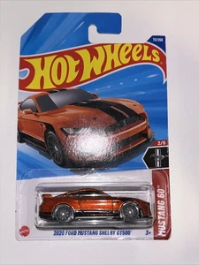 2025 Hot Wheels Mustang 60 2/5 2020 Ford Mustang Shelby GT500 73 Cards Scuffed - Bild 1 von 5