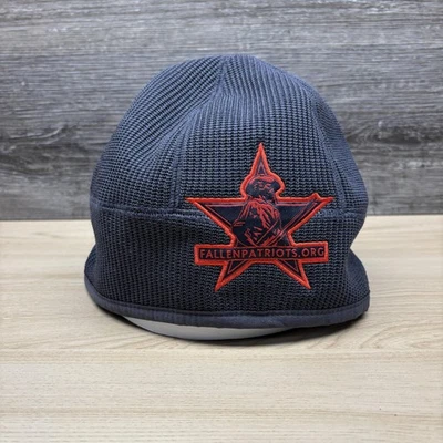 Chapéu Spyder gorro ajustado masculino G/XL cinza lã forrada malha - Imagem 1 de 4