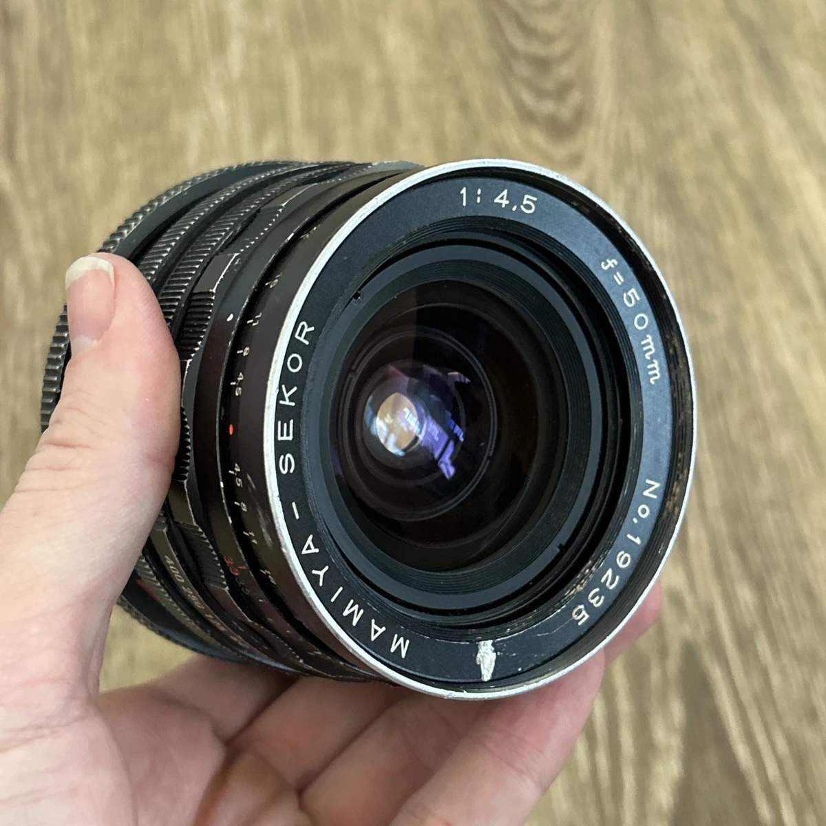 Mamiya f/4.5 50mm Focal Camera Lenses for sale | eBay