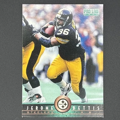 1997 Pro Line - Jerome Bettis #212 - Image 1 of 2