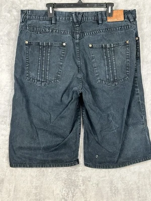 Pantalones Cortos De Colección Sean John Jean Para Hombre 38 Azul Real 40x16 Pantalones Cortos Y2K Rap Sueltos Foto 1 de 4