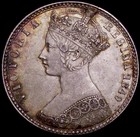 Victoria 1849, Godless Florin, Superb AUNC