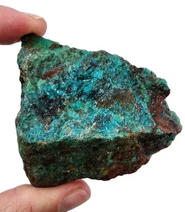 Chrysokoll natürliches grobes Exemplar Mexiko 96,7 Gramm. - Bild 1 von 2