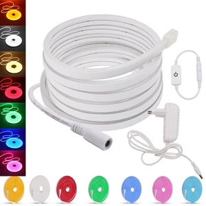 Tira LED 12V Neón Stripe 2835 Impermeable Manguera de Luz Cadena de Luces Regulable - Imagen 1 de 19