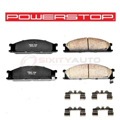 PowerStop Front Disc Brake Pad & Hardware Kit for 1998-2004 Nissan Frontier pc Foto 1 de 4