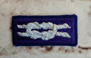 BSA Pfadfinder, religiöse Auszeichnung Knoten Patch, selbstklebende Rückseite, gebraucht - Bild 1 von 2