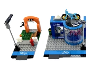 LEGO 60306 City Shopping Street Bike Shop Gym INCOMPLETE - Picture 1 of 9