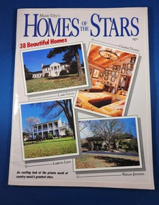 1990 Music City’s Homes of the Stars Paperback Book Jackson Brown Nashville TN - Picture 1 of 6
