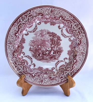 Spode Archive Coll - VICTORIAN SERIES - CONTINENTAL VIEWS - 10 1/2" DINNER PLATE - Image 1 of 3