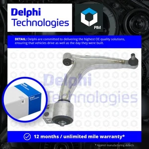 Wishbone / Suspension Arm fits OPEL SIGNUM F48 LHD Only Front Right Outer Delphi - Picture 1 of 7