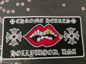 Chrome Hearts Matty Boy Chomper Black Hollywood Patches. - Bild 1 von 6