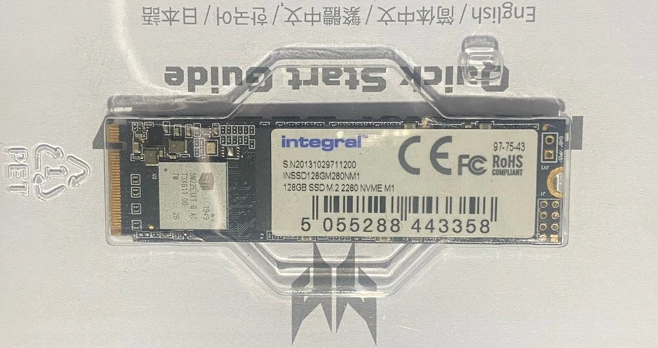 Integral M Series 128GB M.2 SSD PCie Gen 3 X 4 M2 2280 - Image 1 of 1