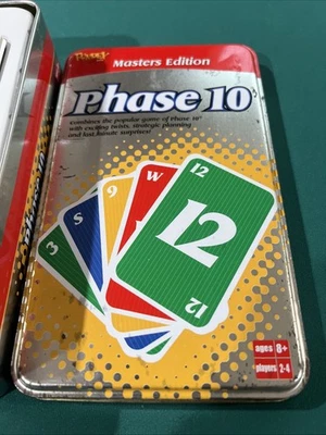 Phase 10 Masters Edition Card Game Missing Rules  - Image 1 of 4